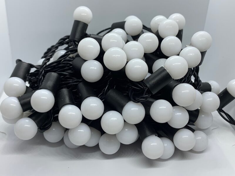 10m LED virtene ar mazajām bumbiņām