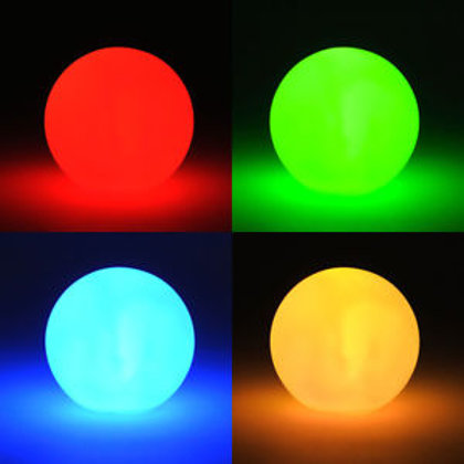 LED bumba 60 cm ar maināmu krāsu