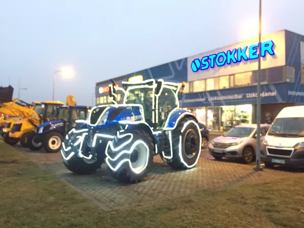 Stokker svētku traktors